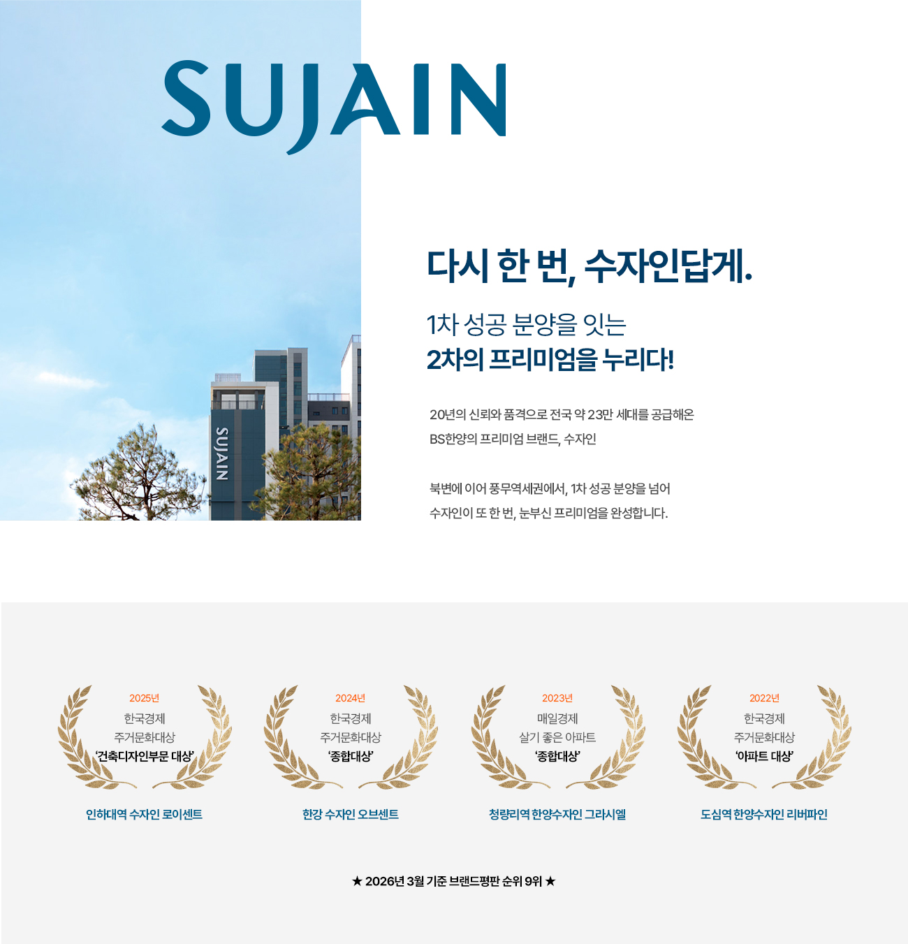 김포 풍무 수자인 브랜드소개
